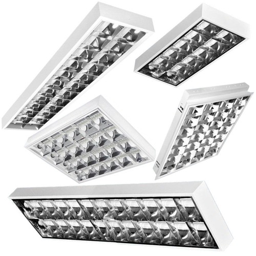 Neu set led rasterleuchten - set,