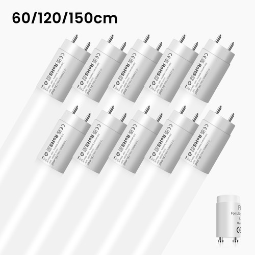 10x led leuchtstoffröhre - 10x,